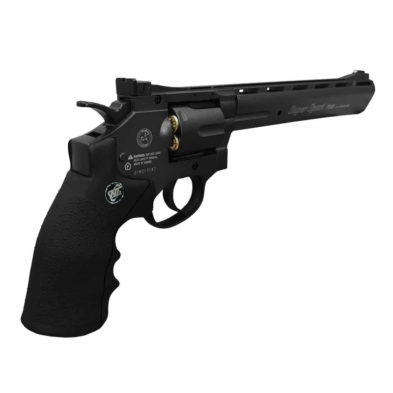 Revólver Wingun 703B 8” Metal Co2 4,5mm Super Kit